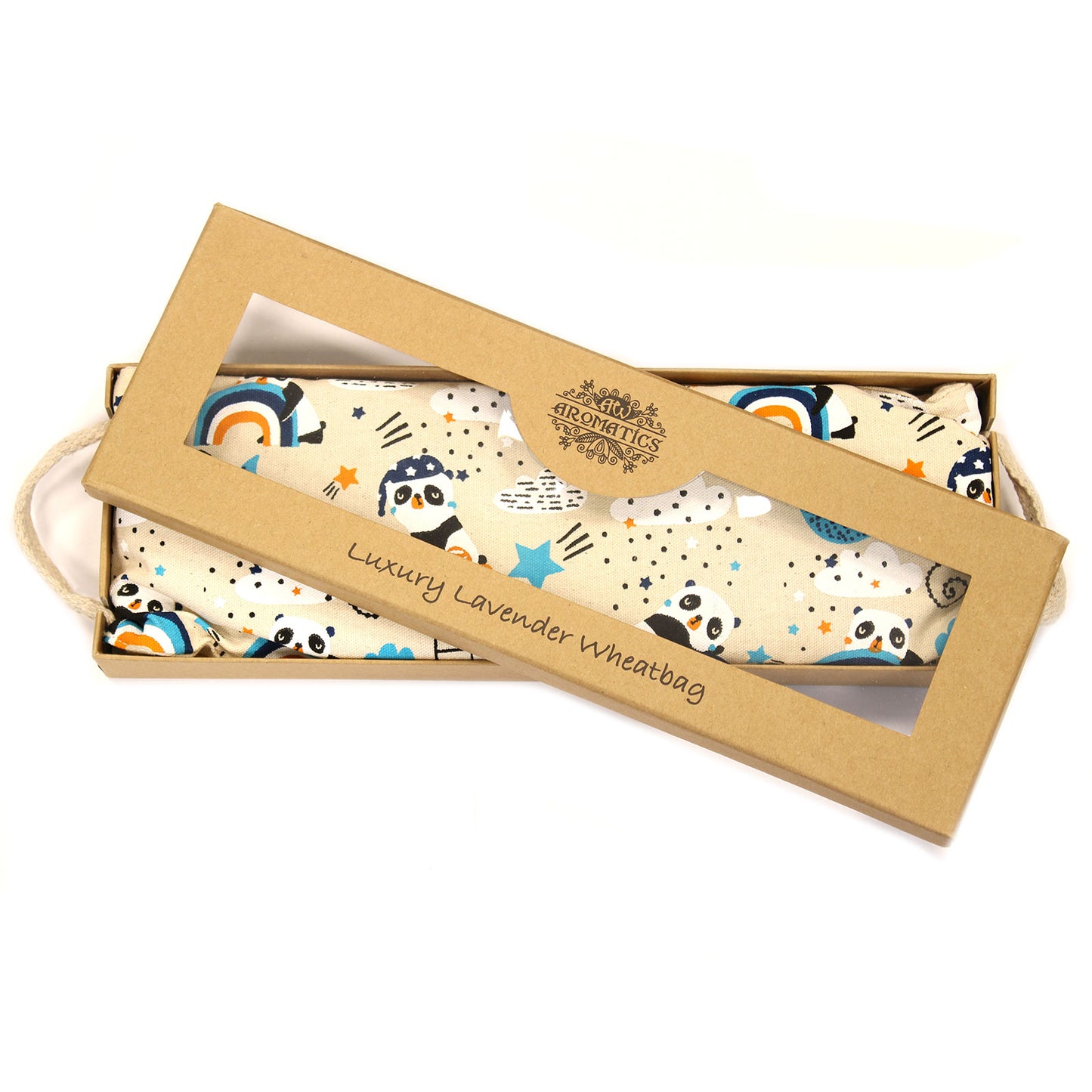 Luxury Lavender Wheat Bag in Gift Box - Sleepy Panda