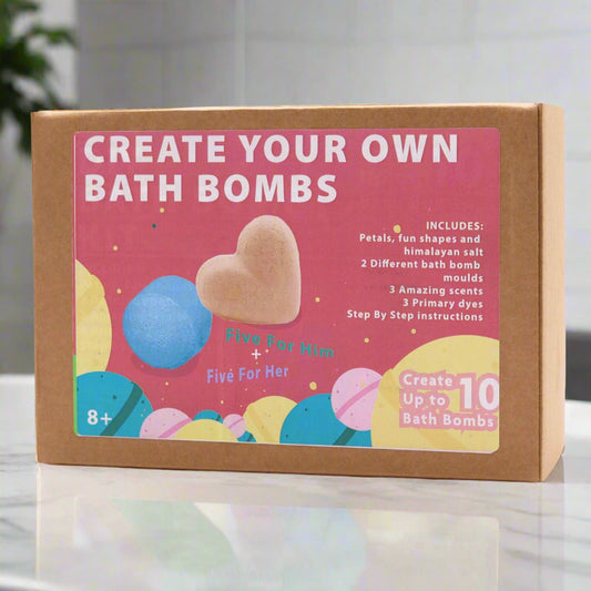 Bath Bomb Kit - Rose & Bubblegum