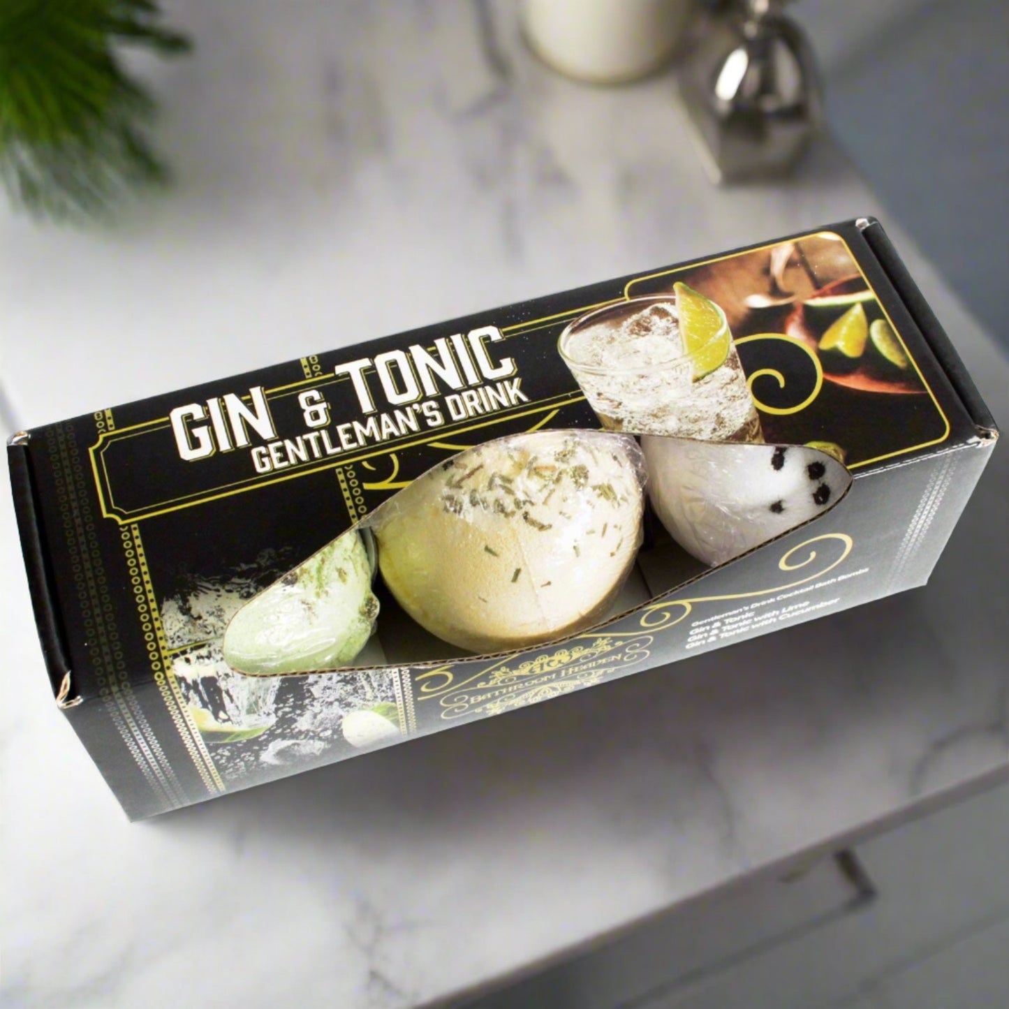 Cocktail Bath Bombs - Gin & Tonic