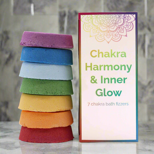 Chakra Bath Fizz - Large Box - Chakra Harmony & Inner Glow