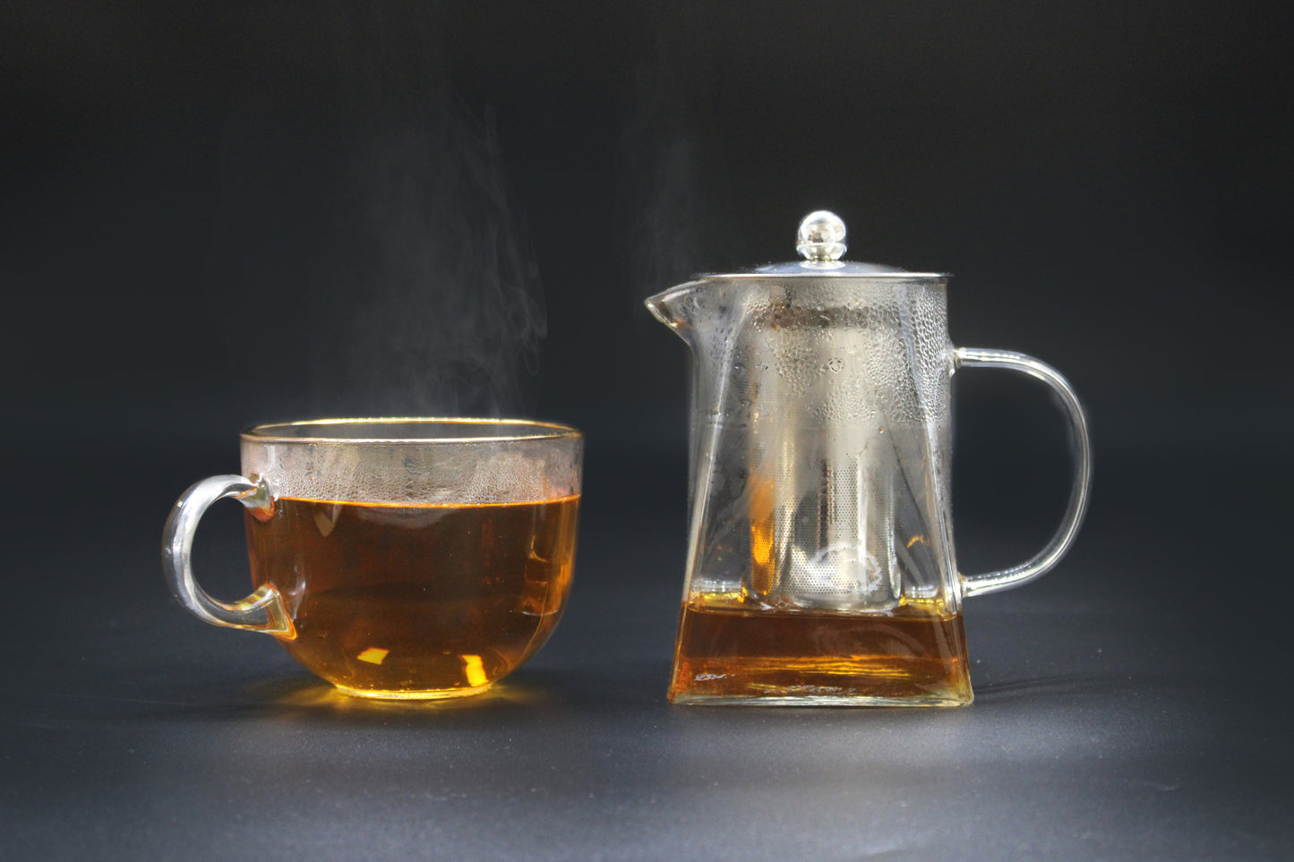 Glass Infuser Teapot - Tower Shape 750ml