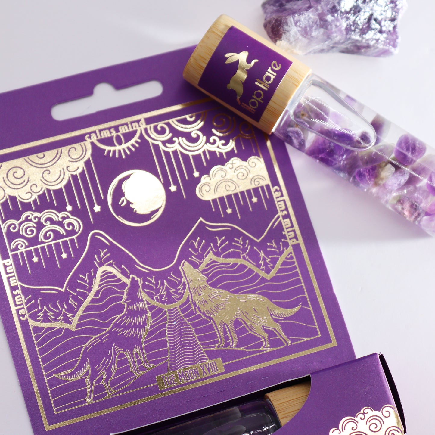 Hop Hare Tarot Roll On -  The Moon