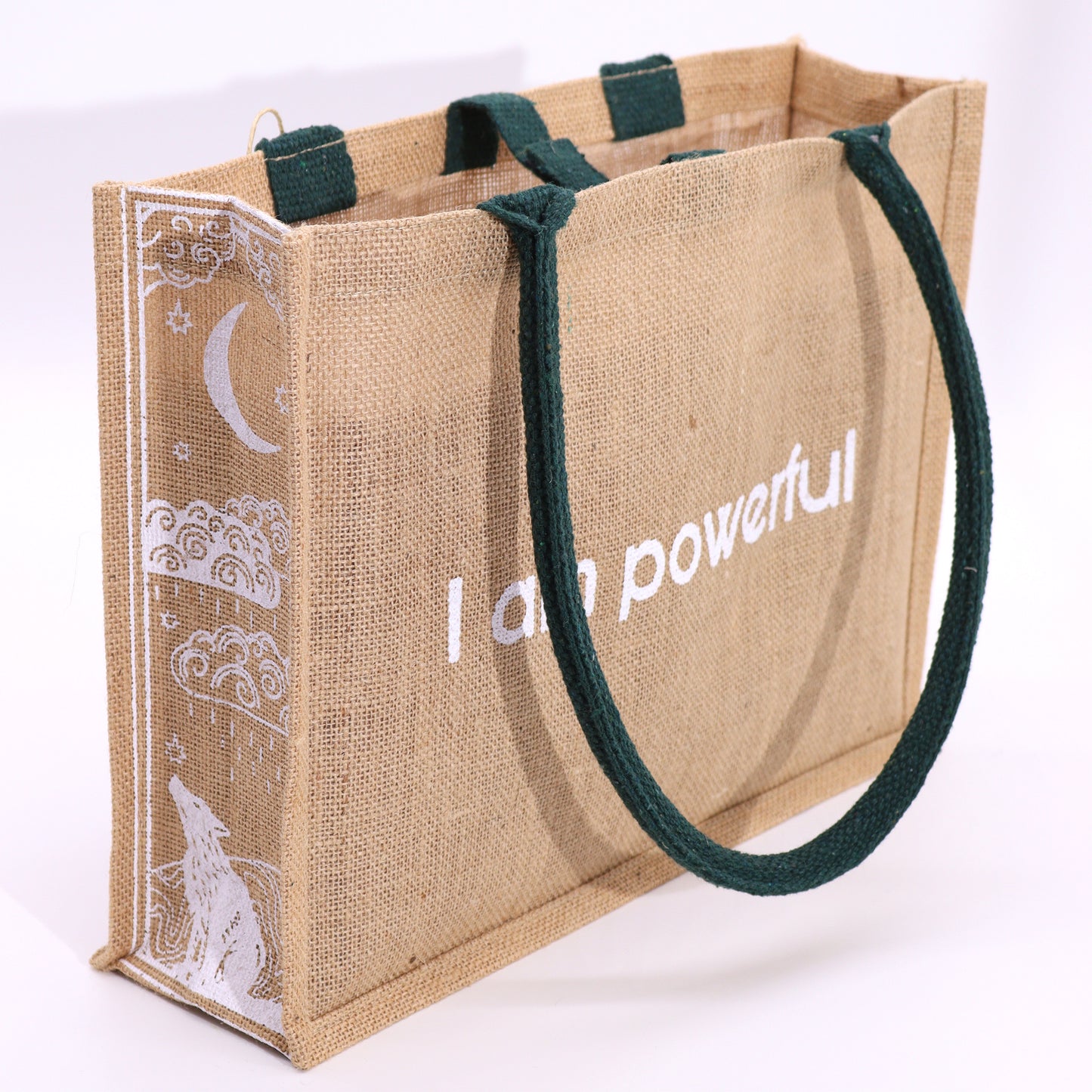 Hop Hare Jute Big Bag - I am Powerful