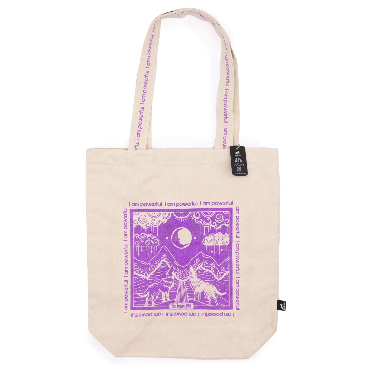 Hop Hare Tote Bag - I am Bright