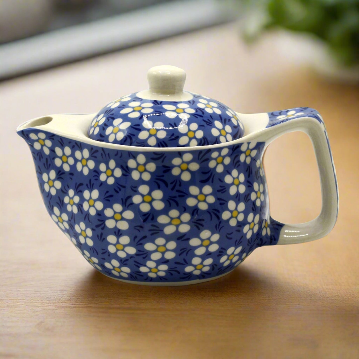 Herbal Teapot (Small) - Blue Daisey