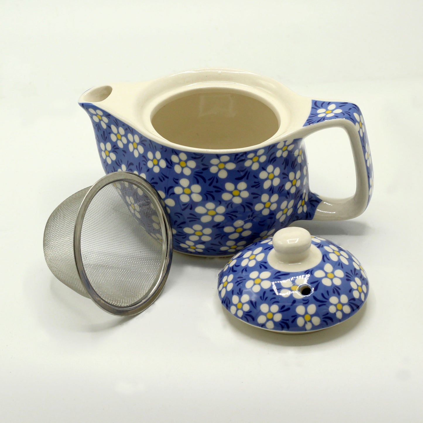 Herbal Teapot (Small) - Blue Daisey